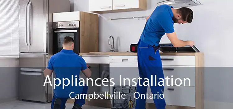 Appliances Installation Campbellville - Ontario