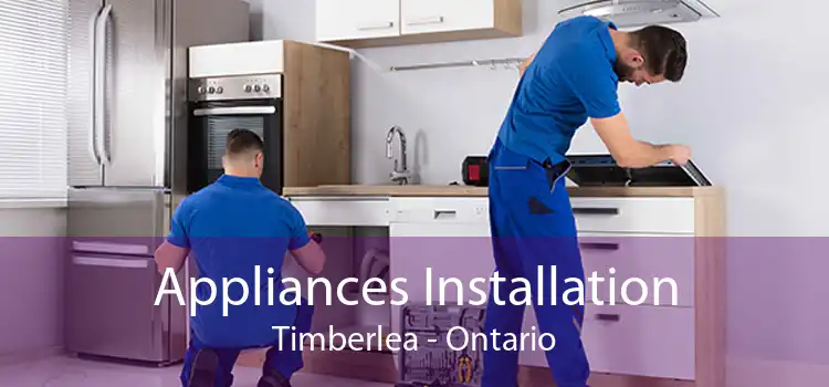 Appliances Installation Timberlea - Ontario