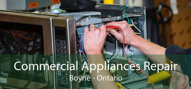 Commercial Appliances Repair Boyne - Ontario