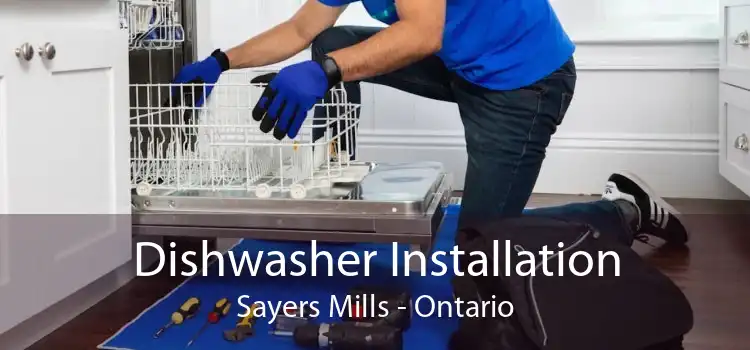 Dishwasher Installation Sayers Mills - Ontario