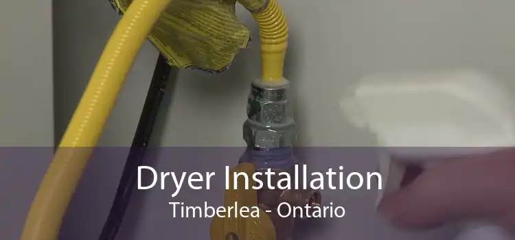 Dryer Installation Timberlea - Ontario
