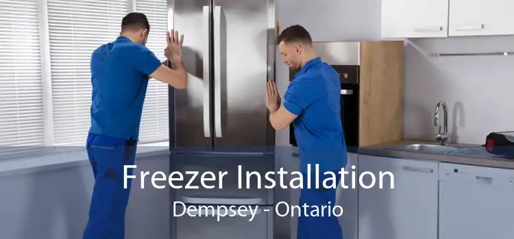 Freezer Installation Dempsey - Ontario