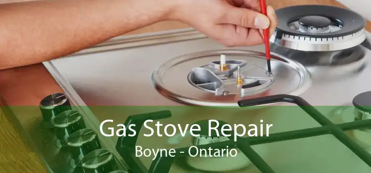 Gas Stove Repair Boyne - Ontario
