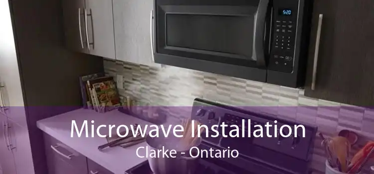 Microwave Installation Clarke - Ontario