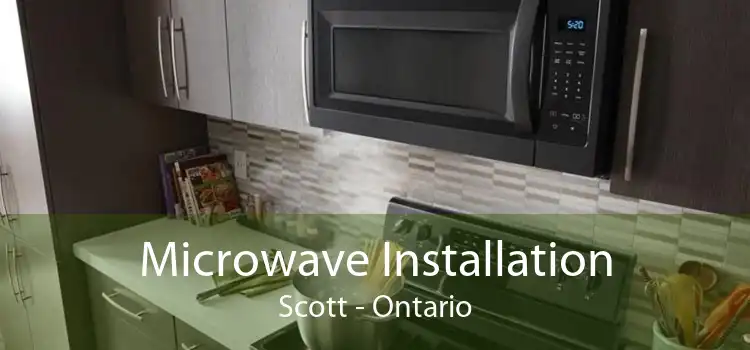 Microwave Installation Scott - Ontario