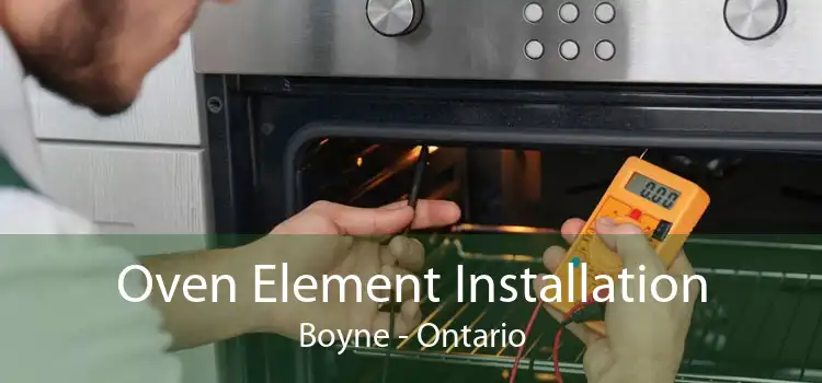 Oven Element Installation Boyne - Ontario