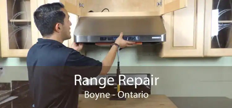 Range Repair Boyne - Ontario