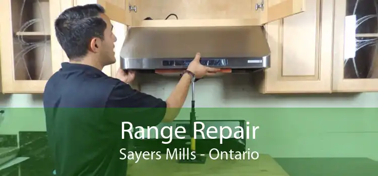 Range Repair Sayers Mills - Ontario