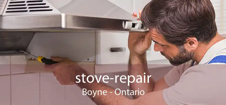 stove-repair Boyne - Ontario